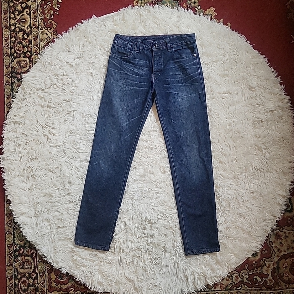 Raleigh Denim Workshop Handcrafted In North Carolina Women's Blue Jeans